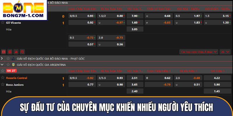 Sự đầu tư của chuyên mục khiến nhiều người yêu thích