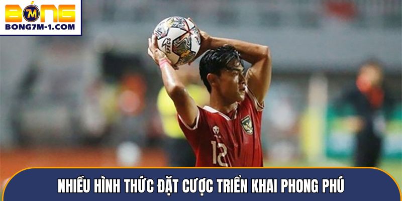 Nhiều hình thức đặt cược triển khai phong phú